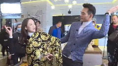 陈乔恩,王凯 - 电视剧<放弃我抓紧我>幕后花絮:陈乔恩教王凯跳舞