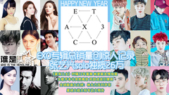刘亦菲,本兮,EXO,张一山,张艺兴(EXO) - 谁是头条EP09 EXO专辑销量惊人 最美最帅TOP100你的爱豆上榜了吗?