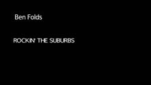 The Best Imitation Of Myself: Rockin' The Suburbs