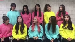 I.O.I,周洁琼(PRISTIN),林娜荣(PRISTIN),PRISTIN - PRISTIN 官咖开通问候视频