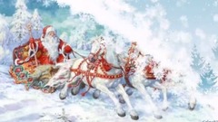 音乐短片 - Белый снег пушистый иней муз Виктор Ли сл А Светлова