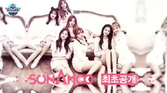 SONAMOO - Talk About U & I Think I Love U - Mnet M!Countdown 现场版 17/01/12