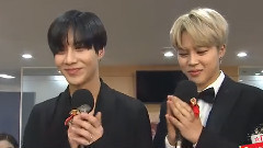 防弹少年团 - 歌谣大祝祭 JIMIN 出演者待机室