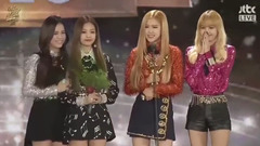 BLACKPINK,脸红的思春期 - 音源部门新人赏 - 第31届金唱片颁奖礼 现场版 17/01/13