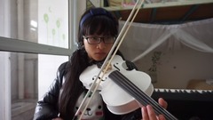 音乐短片 - <月亮代表我的心> 小提琴独奏