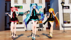 初音未来,巡音流歌,动漫专属,VOCALOID家族,MMDANCE - 君色に染まる