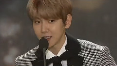EXO,EXO-K,边伯贤(EXO) - 伯贤金唱片嘉宾席 & 受赏 & 舞台CUT