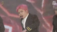 MONSTA X - Intro&Fighter&All In - 金唱片颁奖礼 现场版 17/01/13