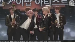 防弹少年团 - Global KPOP Artist - 第31届金唱片专辑部门颁奖礼 17/01/14