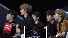 EXO,NCT 127 - EXO观看NCT127 FIRE TRUCK