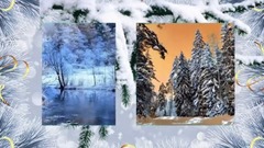 音乐短片 - Белый снег. Виктор Королев. Автор ролика Наталья Бурлакова