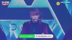 韩国群星 - U r my only one - Show Champion 现场版 17/01/18
