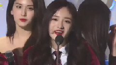 I.O.I - 新人奖 - 第26届首尔歌谣大赏 现场版 17/01/19
