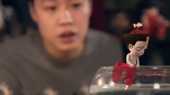 动漫专属 - 小僵尸口嫌体正直,鱼爹钓鱼愿者上钩!僵小鱼日常24