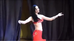 音乐短片 - 最美俄罗斯第八届肚皮舞冠军表演者