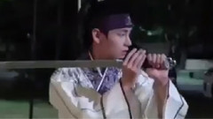 V(防弹少年团) - 花郎更新:<花郎>第八集刀群舞拍摄现场花絮 金泰亨Cut