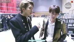 防弹少年团 - Rap Monster & Jin Intro表演