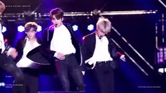 防弹少年团,JIMIN(防弹少年团) - MBC歌谣大祭 血汗泪&Fire 饭拍主JIMIN 161231