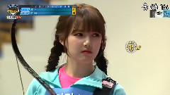 EXID,GFriend - EXID VS GFriend 团体射箭决赛 - MBC偶像运动会春节特辑 17/01/30