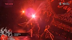 Girl's Day,惠利(Girl's Day),YURA(Girl's Day),素珍(Girl's Day),敏雅(Girl's Day) - Something @ SBS The Show繁體中字-140121