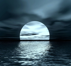 音乐短片 - 月が泳ぐ海(Asian Blue)