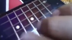 音乐短片 - 在Iphone上演奏电吉他速弹Solo