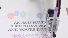 音乐短片 - AxiDraw:手写机器人