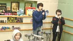PENTAGON - 170206 Tears -  Jinho&信源 - Kiss the radio  原唱苏灿辉