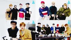 田柾国(防弹少年团),V(防弹少年团) - Vapp直播:BTS粉丝突破400万纪念海鲜面放送