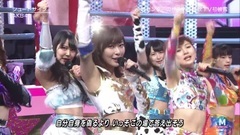 AKB48,SKE48,NMB48,HKT48,山本彩 - 170210 365日の紙飛行機 & シュートサイン @ Music Station