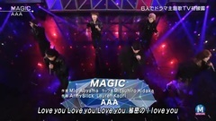 AAA - TALK+MAGIC(MUSIC STATION)现场版 17.02.10