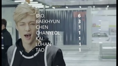 EXO - 组合中唱第一句的成员统计