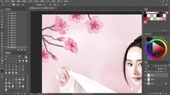 杨幂 - 牛人PS手绘<三生三世十里桃花>杨幂,你咋不上天,和太阳肩并肩?