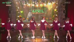 April(韩国) - April Story - KBS音乐银行现场版 17/02/17