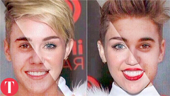 Miley Cyrus,Katy Perry,Justin Bieber,Zooey Deschanel - 他们OR她们为何长得这么像
