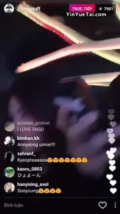 少女时代,秀英(少女时代),孝渊(少女时代) - Live On Instagram DJ HYOYEON