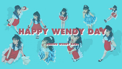 WENDY(Red Velvet),Red Velvet - [百度Wendy吧生贺]170221 HappyWendyDay
