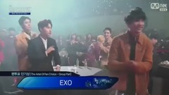 EXO - The Artist Of Fan Choice组合赏 - 第六届GAON Chart颁奖礼现场版17/02/22