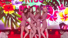 Melody Day - Kiss On The Lips - KBS音乐银行现场版 17/02/24