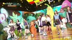 TWICE - Knock Knock - KBS音乐银行 现场版 17/02/24