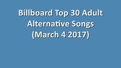 欧美群星 - Billboard Top 30 Adult Alternative Songs