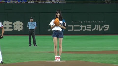 NGT48,AKB48 - Oricon News NGT48・北原里英,初始球式でノーバンピッチング プロ野球