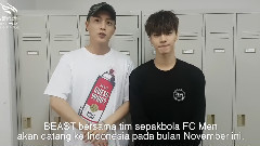 尹斗俊,李起光 - SHCup2016 - BEAST尹斗俊李起光 问候Message