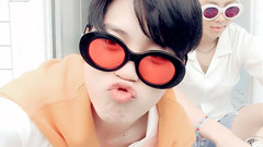 JIMIN(防弹少年团),Rap Monster(防弹少年团),防弹少年团 - 官网更新:如同双胞胎穿戴的朴智旻&金南俊