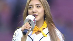 Bada - SBS棒球比赛开球仪式