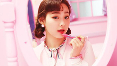 姜美娜(I.O.I),gugudan - Rainbow - M! Countdown 主-康美娜 饭拍版 17/03/02