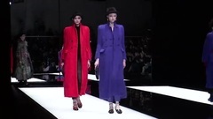 Fashion Show - Giorgio Armani Fall Winter 2017-2018