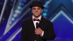 音乐短片 - America's Got Talent 2015 S10E04 Uzeyer Novruzov Channels a Charlie Chaplin Silent Movie