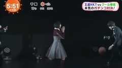 AKB48,HKT48,欅坂46 - めざましテレビ 王道HKT vs クール欅坂 本気のガチンコ対決!