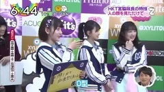 AKB48,HKT48,欅坂46 - ZIP! HKT咲良 vs 欅坂ねる これだけは負けない特技